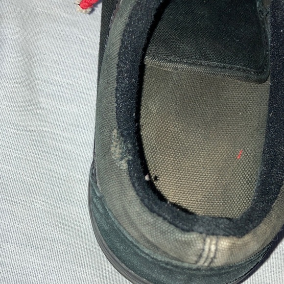 Men’s size 7 Vans off the wall  Black Men's Sneakers - eur 39 - Picture 13 of 16